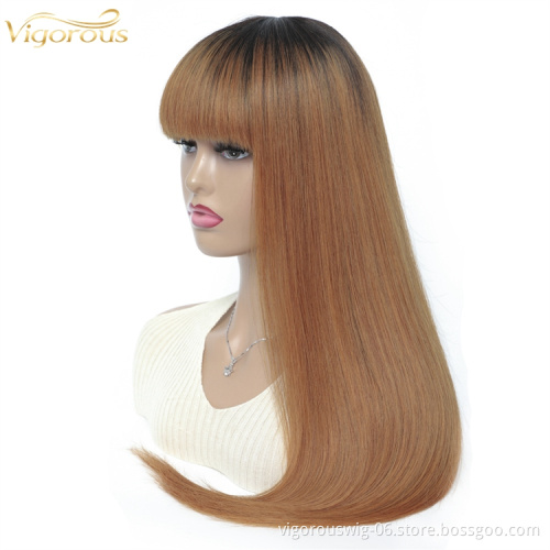 Vigorous wholesale vendors cheap women double drawn  straight perruque mink 100% real brazilian human hair wigs